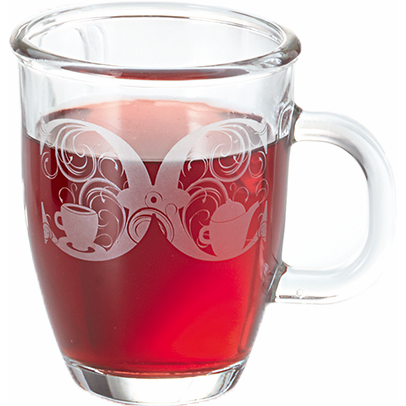 Decorative Tea Glass - Shineworthy Tea