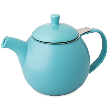 Curve Teapot With Infuser (Multiple colors available) - Shineworthy Tea