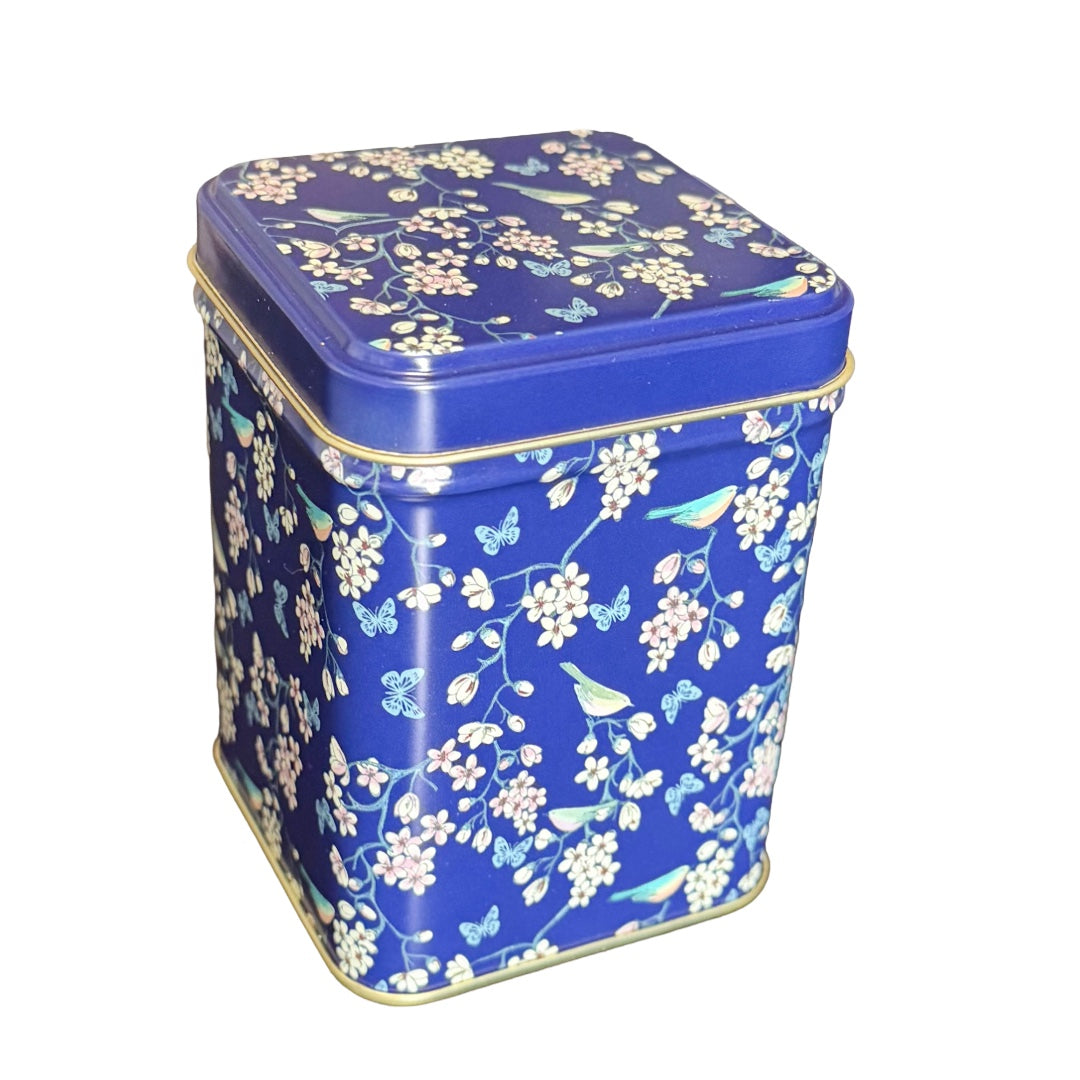 Birds & Butterflies Tea Tin