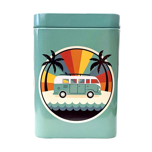 Summer Vibes Tea Tin - Surf Green - Shineworthy Tea