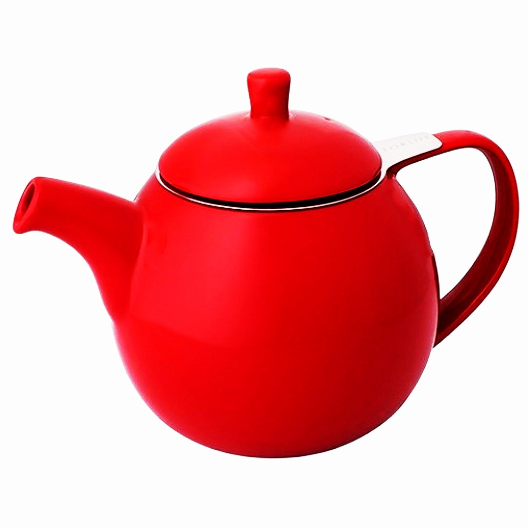 Curve Teapot With Infuser (Multiple colors available) - Shineworthy Tea