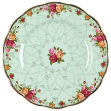 Royal Albert Peppermint Damask Salad Plate - Shineworthy Tea