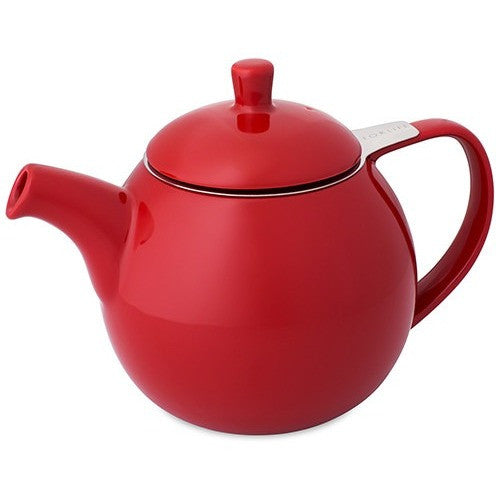 Curve Teapot With Infuser (Multiple colors available) - Shineworthy Tea