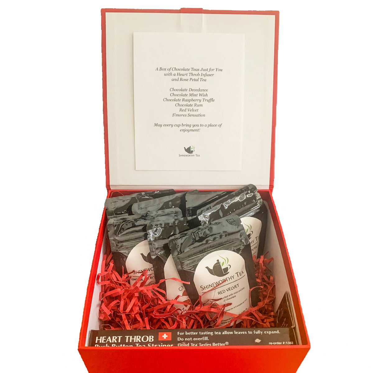 Box of Chocolate Teas Gift Set - Shineworthy Tea