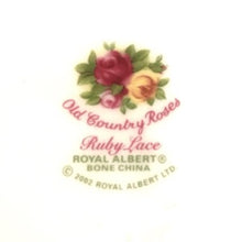 Royal Albert Ruby Lace Salad Plate - Shineworthy Tea
