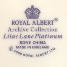 Royal Albert Lilac Lane Platinum Salad Plate - Shineworthy Tea